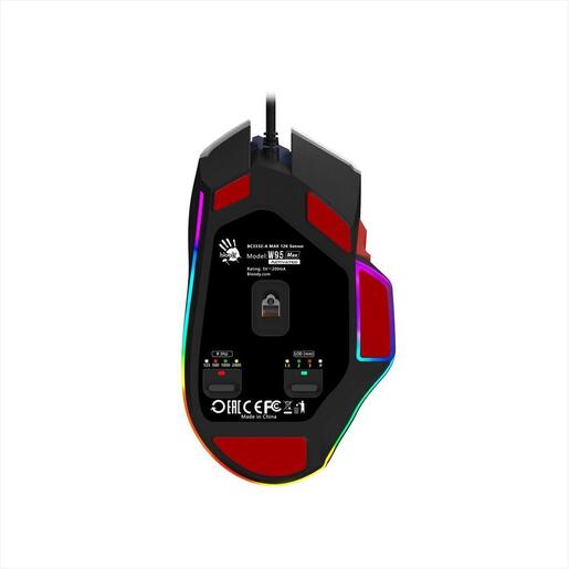 MOUSE WIRED A4TECH Bloody Gaming, W95 Max, RGB, USB, 12000CPI, 2000Hz, Sports Navy