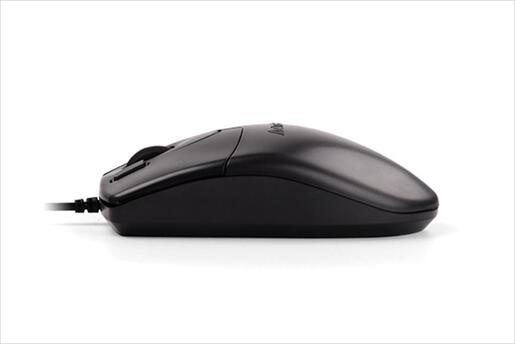 MOUSE WIRED USB A4TECH OP-620DS Silent, Black