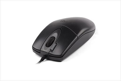 MOUSE WIRED USB A4TECH OP-620DS Silent, Black