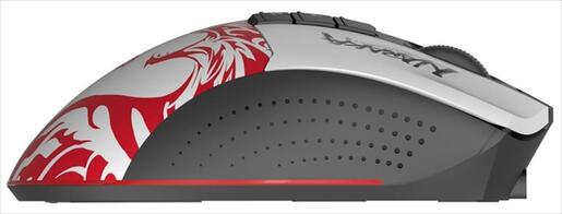 MOUSE WIRELESS USB A4TECH Bloody Gaming R90 PLUS Naraka, 2.4Ghz 5000CPI, w/Wireless Extension Dock