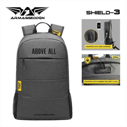 BAG NB ARMAGGEDDON SHIELD 3 15,6", GREY