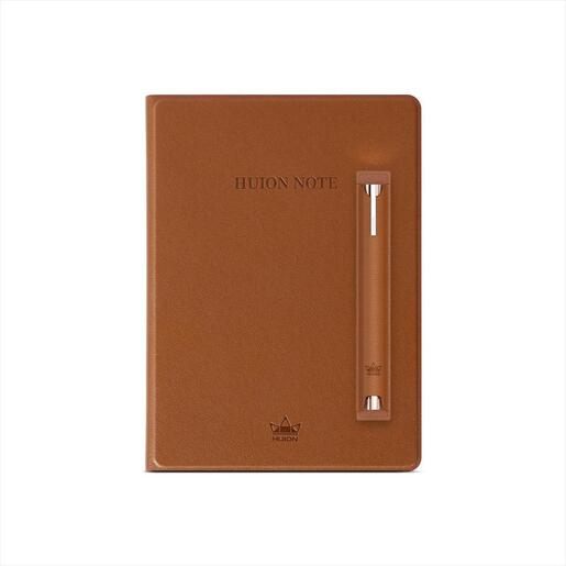 PEN TABLET HUION NOTE X10, 2in1 w/digital smart notebook, 7.35"x 5.5" USB-C, 8192 Levels, 5080 LPI, Brown