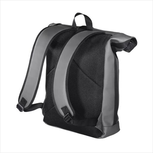 BAG HAMA "Merida" Roll-Top BACKPACK GRAY 40cm (15,6" LAPTOP), 216493