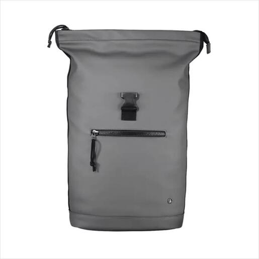 BAG HAMA "Merida" Roll-Top BACKPACK GRAY 40cm (15,6" LAPTOP), 216493