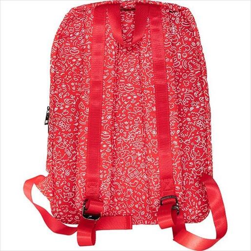 BAG NB Backpack HAMA, 15,6" w/USB port, RED, 185672