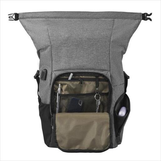 BAG HAMA "Terra" BACKPACK GRAY capacity 21L (15,6" LAPTOP), 217239