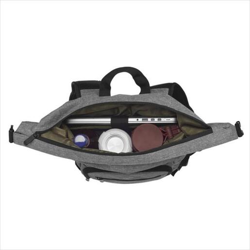 BAG HAMA "Terra" BACKPACK GRAY capacity 21L (15,6" LAPTOP), 217239