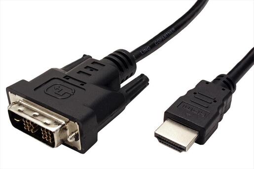 CABLES MONITOR DVI-D to HDMI  M-M 2M Secomp