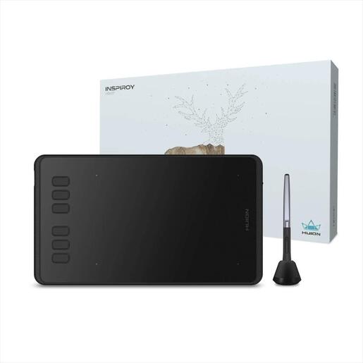 PEN TABLET HUION INSPIROY H640P 3,9", Black