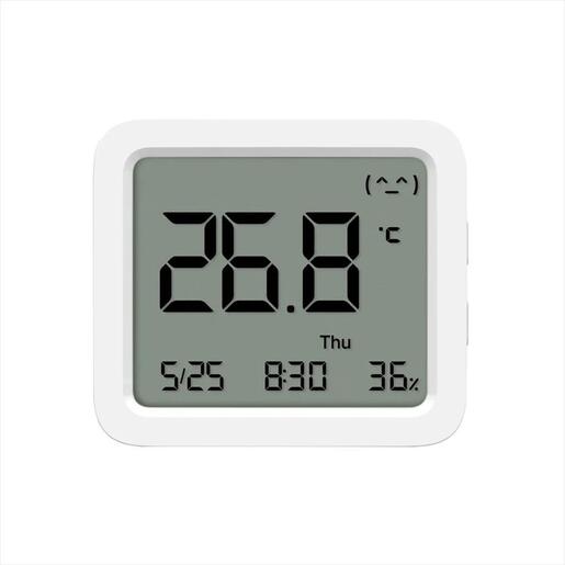 CE SMART SENSOR HOME TEMPERATURE AND HUMIDITY MONITOR 3 XIAOMI, White