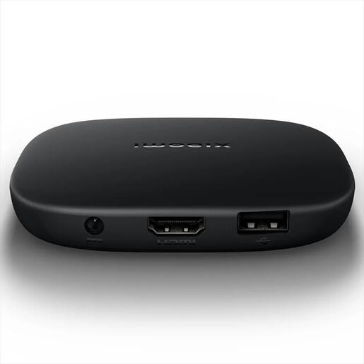 ANDROID BOX XIAOMI MI TV BOX S (3nd Gen) 4K, Google TV, Quad Core, 2GB RAM, 32GB STORAGE, BLACK, MDZ-32-AA