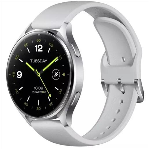 SMARTWATCH XIAOMI WATCH 2 1.43" AMOLED display (160 sports modes), Google Wear OS, SILVER