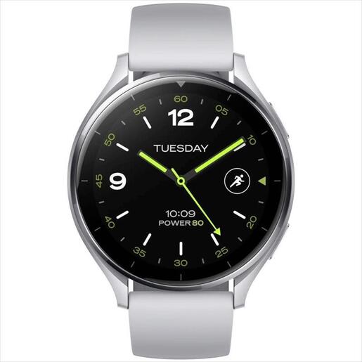 SMARTWATCH XIAOMI WATCH 2 1.43" AMOLED display (160 sports modes), Google Wear OS, SILVER