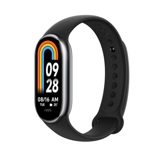 SMARTWATCH XIAOMI MI BAND 8 BLACK 1.62" AMOLED, BHR7165GL/5