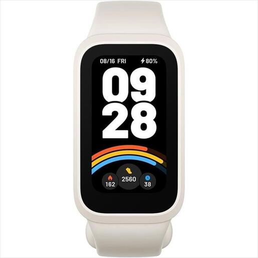 SMARTWATCH XIAOMI MI BAND 9 ACTIVE 1,47" 60hz, BEIGE WHITE