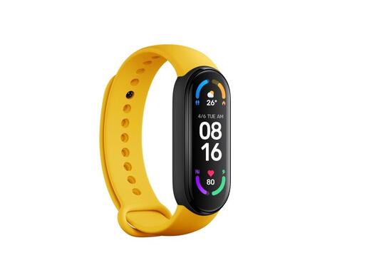 SMARTWATCH XIAOMI MI BAND 6 STRAP (3 PACK- ivory, olive, yellow), BHR5135GL