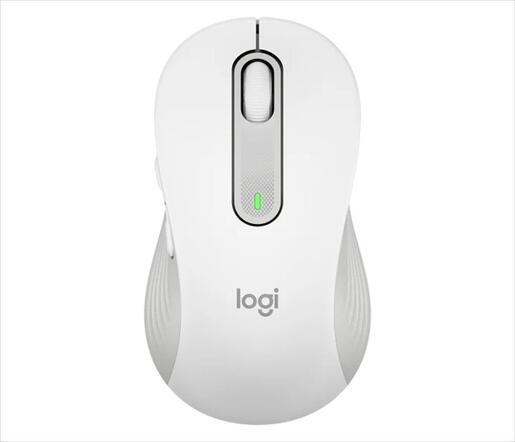 MOUSE WIRELESS USB LOGITECH M650 L (for large-sized hands) Off-White Silent Logi Bolt w/Bluetooth, 910-006238