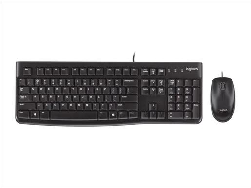 COMBO KEYBOARD AND MOUSE WIRED LOGITECH MK120 920-002562