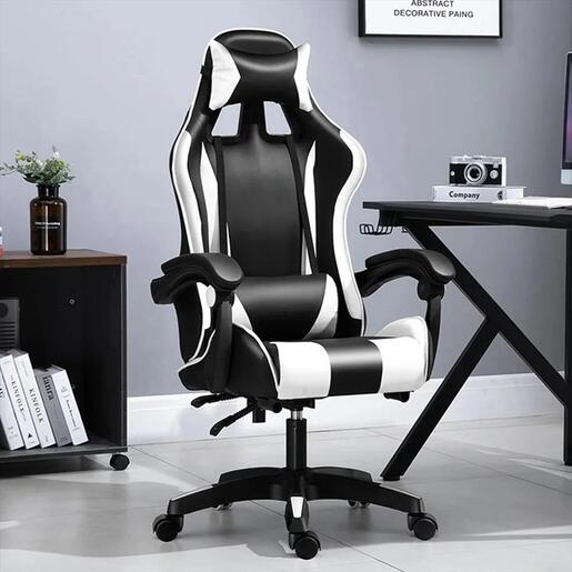 GAMING CHAIR EXTRALINK G-526 BLACK/WHITE