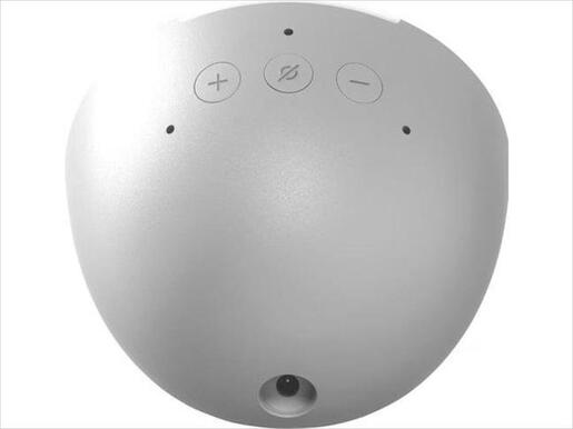 SPEAKERS SMART AMAZON ECHO POP, WHITE, B09ZXJSW35