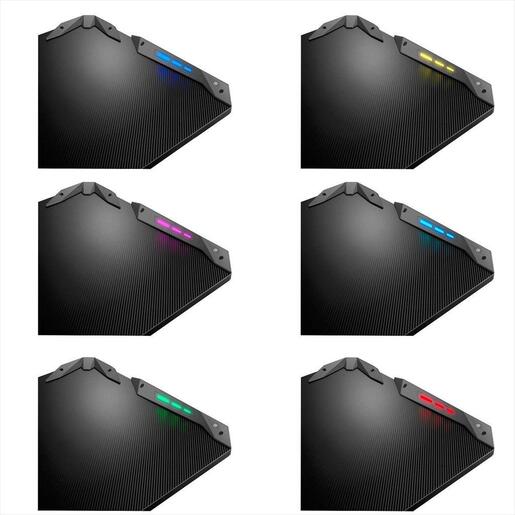 GAMING DESK NITRO CONCEPTS NEMESIS PRO LED, BLACK, 3738272