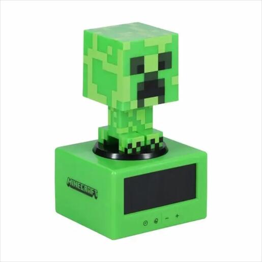 CLOCK PALADONE MINECRAFT - Creeper Icon Alarm , PP11369MCFV3