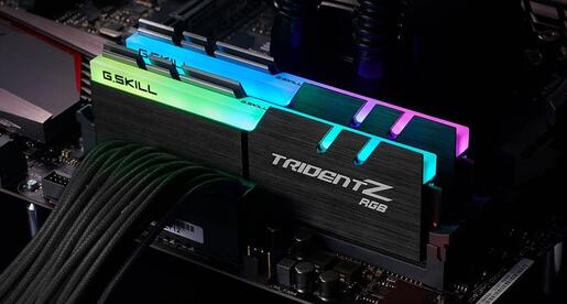 RAM DDR4 64GB (2x32GB) 3600MHz G.SKILL TridentZ RGB F4-3600C18D-64GTZR