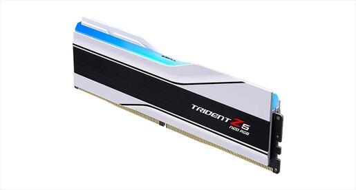 RAM DDR5 32GB(2x16GB) 6400MHz CL32 G.SKILL Trident Z5 NEO RGB AMD EXPO matte white F5-6400J3239G16GX2-TZ5NRW