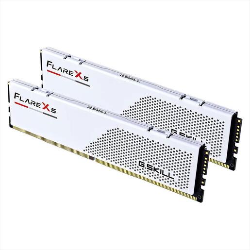RAM DDR5 32GB(2x16GB) 6400MHz CL32 G.SKILL Flare X5 AMD EXPO matte white F5-6400J3240G16GX2-FX5W