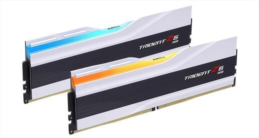 RAM DDR5 32GB(2x16GB) 6000MHz CL36 G.SKILL Trident Z5 RGB White F5-6000J3636F16GX2-TZ5RW
