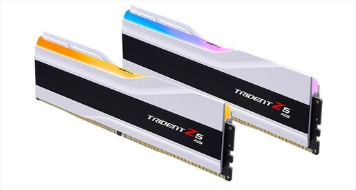 RAM DDR5 32GB(2x16GB) 6000MHz CL36 G.SKILL Trident Z5 RGB White F5-6000J3636F16GX2-TZ5RW