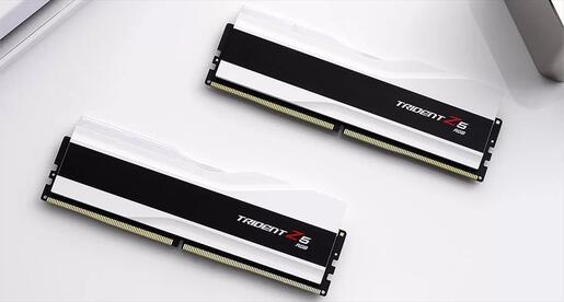 RAM DDR5 32GB(2x16GB) 6000MHz CL36 G.SKILL Trident Z5 RGB White F5-6000J3636F16GX2-TZ5RW