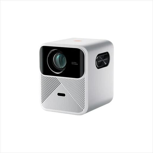PROJECTOR WANBO MOZART 1  Android 9.0, 900Ansi, 3000:1 FHD (1920x1080),  HDMI, 2xUSB 2.0, AUX, WIFI 6, BT 5.0, 2GB RAM,32GB Storage, w/speakers, White