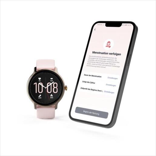 SMARTWATCH HAMA 4910 WATCH 1.09" LCD display PINK, 178608