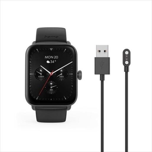 SMARTWATCH HAMA 6010 WATCH 1.65" TFT display, Phone Function, Black 178619