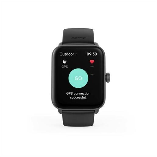 SMARTWATCH HAMA 6010 WATCH 1.65" TFT display, Phone Function, Black 178619