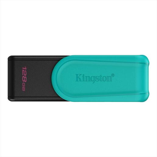 USB Flash Drive 3.2 Gen1 128GB KINGSTON DATA TRAVELER EXODIA S, Black/Blue, DTXS/128GB