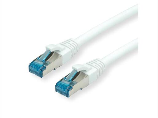 CABLES NET PATCH S/FTP CAT6A 0.3m white (PiMF) Secomp, 21.99.1974-100