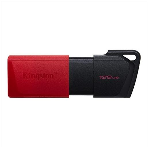 USB Flash Drive 3.2 Gen1 128GB KINGSTON DATA TRAVELER EXODIA M, Black/Red , DTXM/128GB