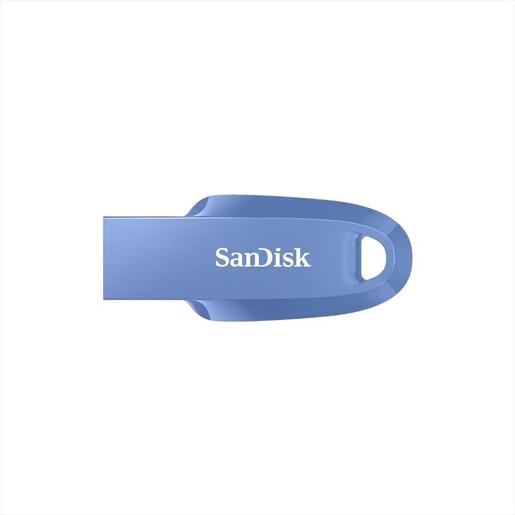 USB Flash Drive 3.2 128GB SANDISK ULTRA CURVE SDCZ550-128G-G46NB blue
