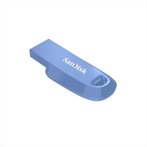 USB Flash Drive 3.2 128GB SANDISK ULTRA CURVE SDCZ550-128G-G46NB blue