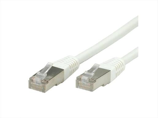 CABLES NET PATCH S/FTP CAT6 0.5m white (PiMF) Secomp, 21.99.1326-250
