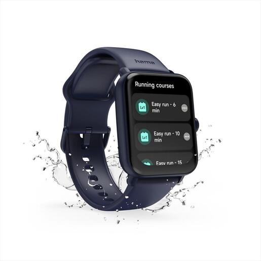 SMARTWATCH HAMA 6010 WATCH 1.65" TFT display Phone Function, Dark BLue 178621