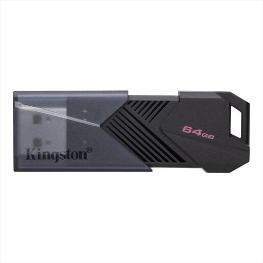 USB Flash Drive 3.2 Gen1 256GB KINGSTON DATA TRAVELER EXODIA ONYX, BLACK DTXON/256GB