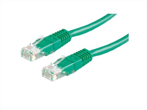 CABLES NET PATCH UTP CAT6 0.5m green Secomp, S1740-250