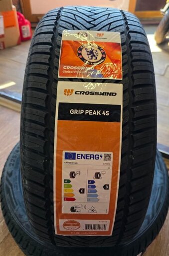 CROSSWIND 185/55R15H GRIP PEAK 4S (82)H
