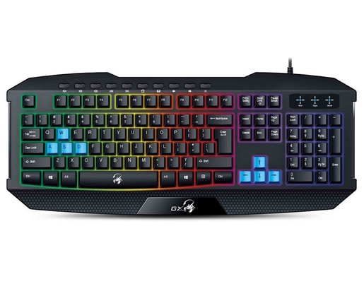 KEYBOARD GENIUS K215 Scorpion Gaming USB YU Black