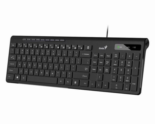 KEYBOARD GENIUS Slimstar 230II USB US Black