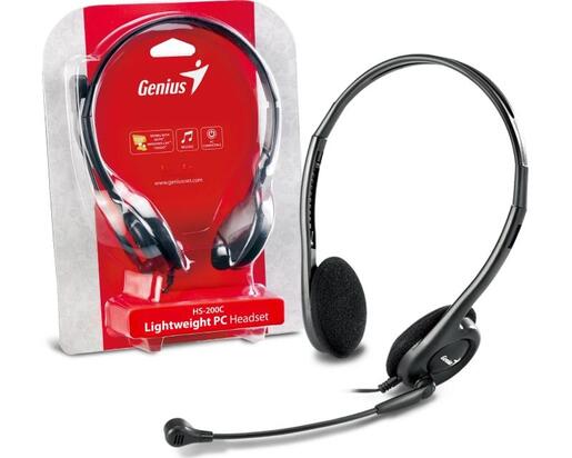 HEADPHONES GENIUS HS-200C Microphone