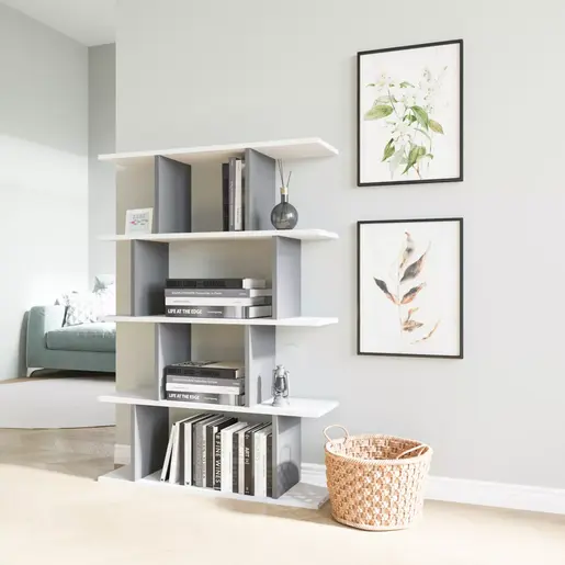 935CMN1131 Полица Harmon - Anthracite, White